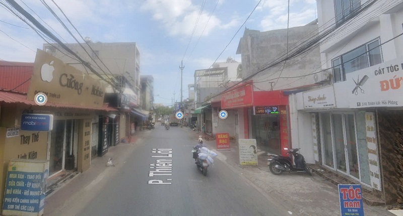 BÁN NHÀ 2 TẦNG MẶT ĐƯỜNG THIÊN LÔI, VĨNH NIỆM – LÊ CHÂN – KINH DOANH ĐỈNH CAO – Ô TÔ TRÁNH – GẦN AE